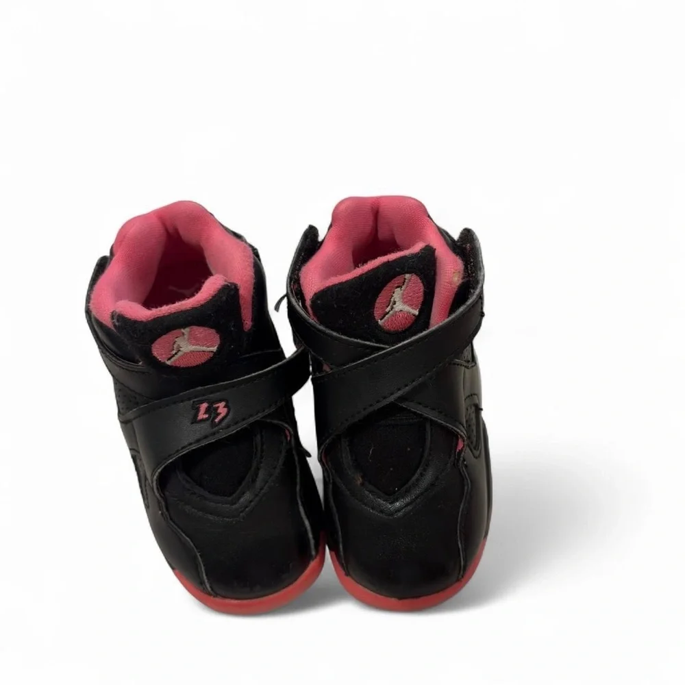 Toddler Girls Air Jordan 8 Retro TD 'Pinksicle' 6c